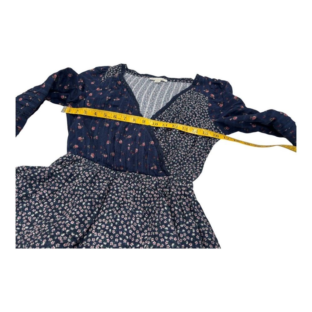 American Eagle Outfitters Navy Floral Mini Dress - Picture 4 of 7